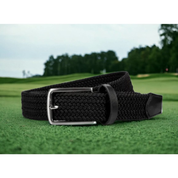 Nike G-Flex Stretch Woven II Tiger PGA Golf Tour Belt New Fast Shipping Large main image 5
